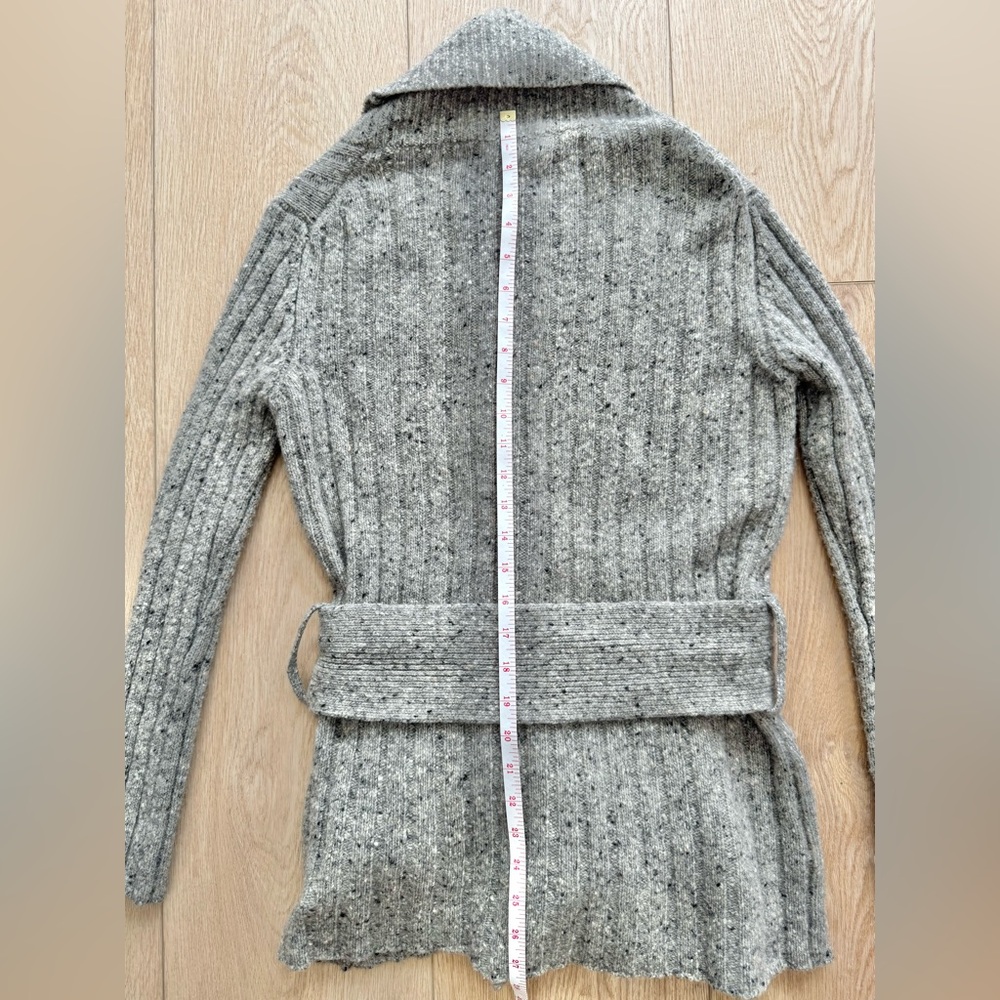 BURBERRY Women’s Wrap Sweater Tie-Waist Cardigan (Size S) - Picture 12 of 12